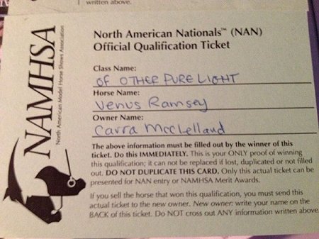 NAN - Filled Out Card